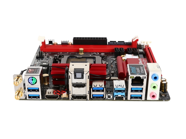 ASRock Z170 Gaming-ITXac LGA 1151 Intel Z170 SATA 6Gbps USB 3.1 USB 3.0 Mini ITX Intel Motherboard 2